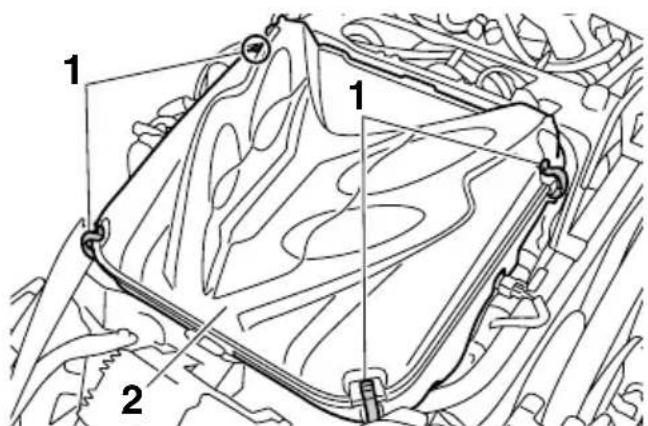YAMAHA APEX XTX (2011) - Contrôle du filtre à air - 1