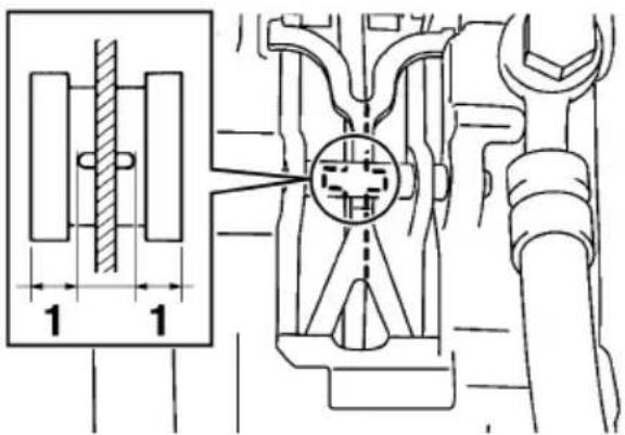 YAMAHA APEX XTX (2011) - Contrôle des plaquettes de frein - 1