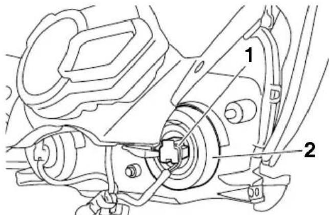 YAMAHA APEX XTX (2011) - Remplacement d'une ampoule de phare - 6