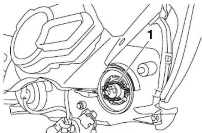 YAMAHA APEX XTX (2011) - Remplacement d'une ampoule de phare - 7