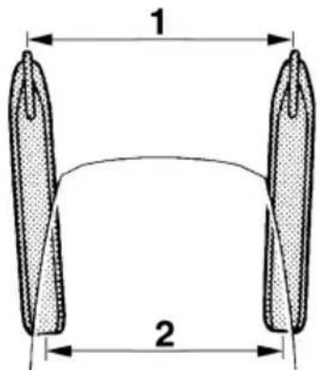 YAMAHA APEX XTX (2011) - Alignement des skis - 1