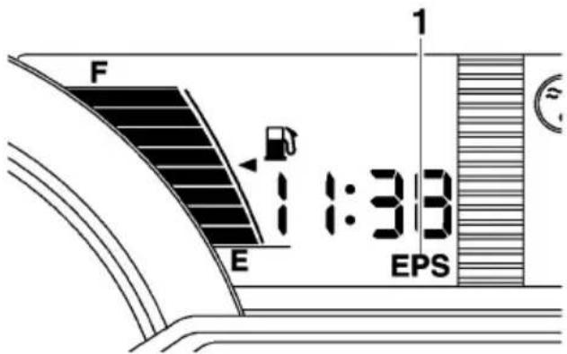 YAMAHA APEX XTX (2011) - Indicateur d'alerte de direction assistée "EPS" - 1