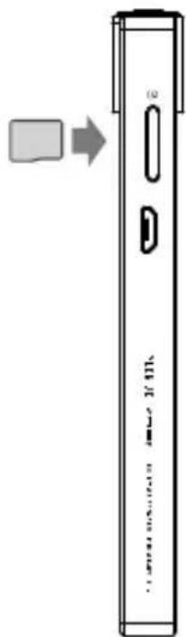 COWON Plenue J - INSERTION ET RETRAIT DE LA CARTE microSD - 1