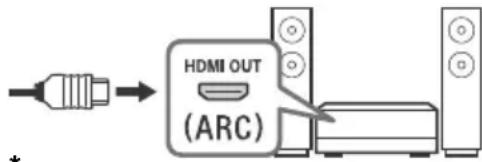 SONY Bravia KD49X7053 - HDMI IN 3 ARC (Audio Return Channel) - 1