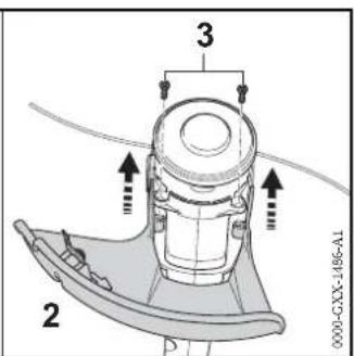STIHL FSA 65 - Mounting the Deflector - 2
