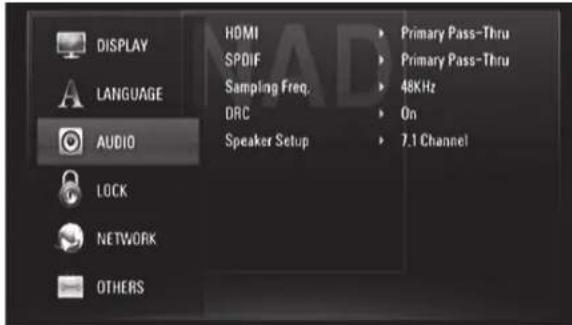 LG T577C - AUDIO SETUP MENU - 1