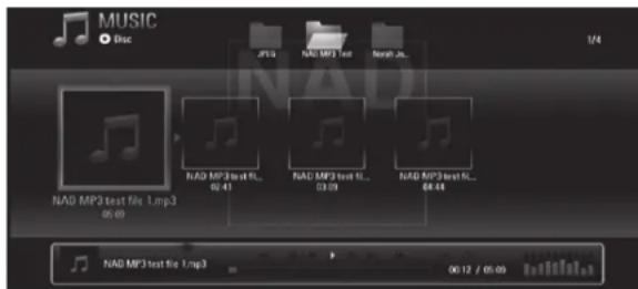 LG T577C - AUDIO-CD/MP3/WMA AFSPELEN - 1