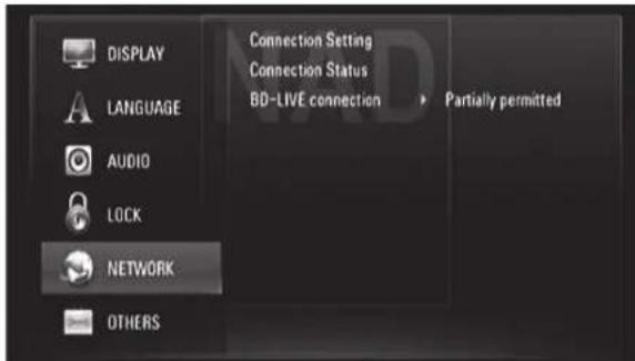 LG T577C - MENUE CONFIGURACION DE LA RED - 1