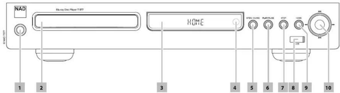 LG T577C - FRONTPLATTE - 1