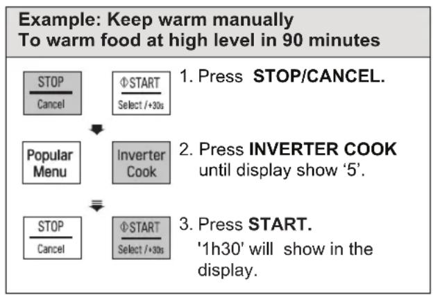 LG MS2535GIS - KEEP WARM - 1