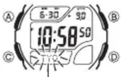 CASIO Wave Ceptor WV200DA1A - Pour régler l'heure et de la date - 1
