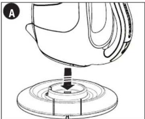 BLACK & DECKER Dustbuster CHV1410L - Chargement de la pile - 1