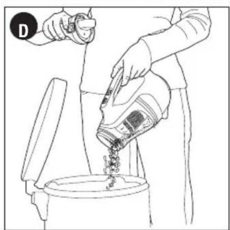 BLACK & DECKER Dustbuster CHV1410L - Pour un vidaigrapide (figures C, D) - 2