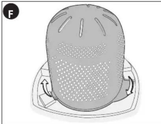 BLACK & DECKER Dustbuster CHV1410L - Removing the dust bowl and filters (figures E - H) - 2
