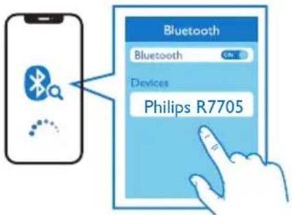 PHILIPS TAR7705 - Lecture depuis des appareils compatibles Bluetooth - 1