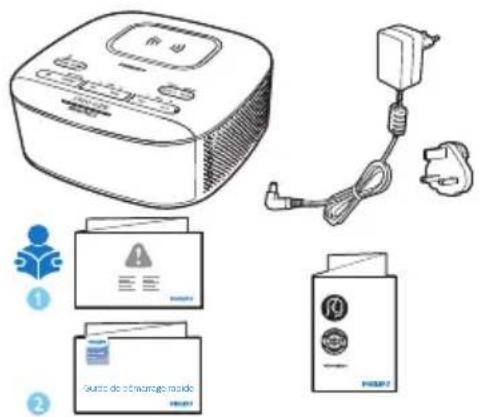 PHILIPS TAR7705 - Contenu de l'emballage - 1