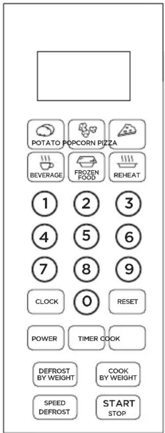 Commercial Chef CHM990B - CONTROL PANEL - 1