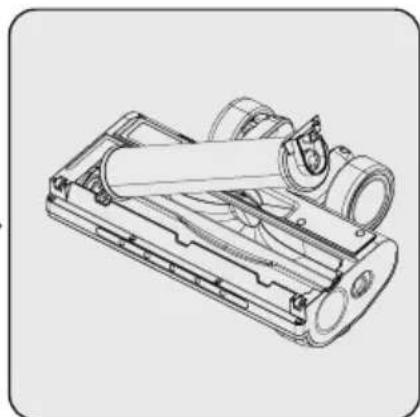 GRUNDIG VCC 3850 A - Cleaning of the brush - 4