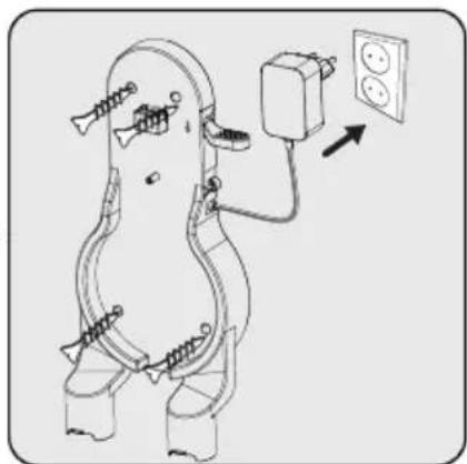 GRUNDIG VCC 3850 A - Installation der mobilen Ladestation - 3