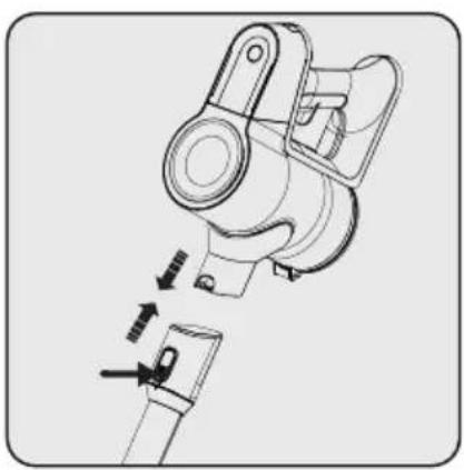 GRUNDIG VCC 3850 A - Installation des Gehäuses und der Bürste - 1