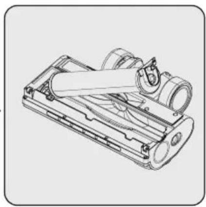 GRUNDIG VCC 3850 A - Reinigung der Bürste - 4