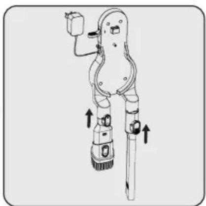 GRUNDIG VCC 3850 A - Installation des Gehäuses und der Bürste - 3