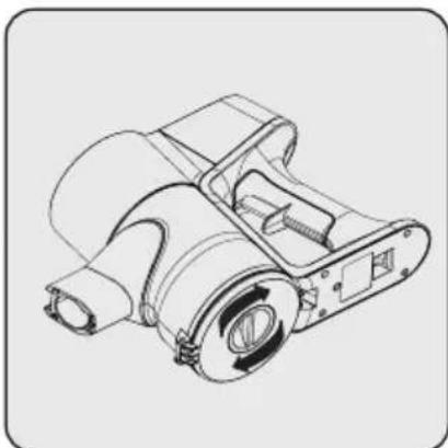 GRUNDIG VCC 3850 A - Reinigen des Staubbehalters und der Filter - 5