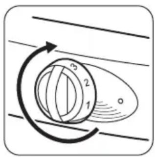 ZANUSSI ZRT27103WA - Activating the appliance and setting the temperature - 1