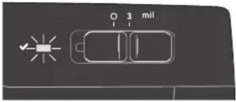 Swingline Fusion 1000L - Alerta visual de listo - 1