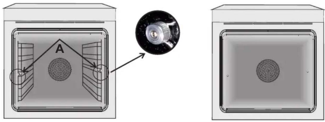 HOOVER HOVEN 500 HOZ3150WIE - ENTFERNEN UND REINIGEN DER SEITLICHEN FÜHRUNGSSCHIENEN - 1