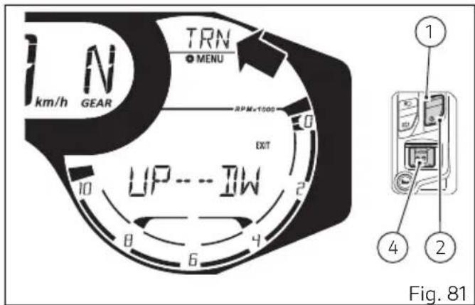 DUCATI 1100 (2020) - Gestion Auto-extinction clignotants (TRN) - 1