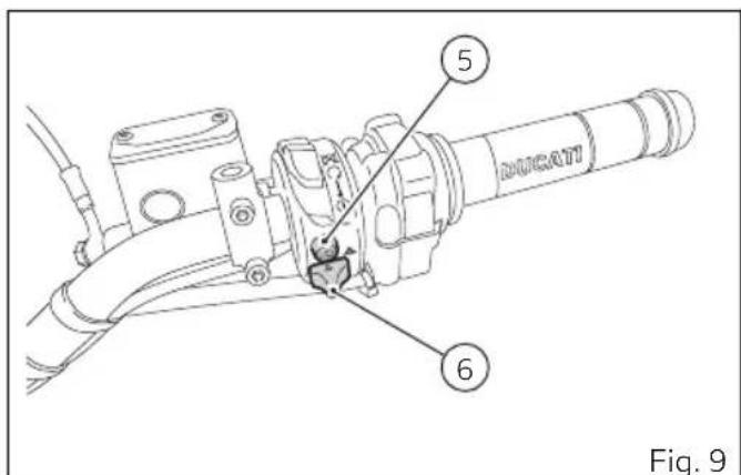 DUCATI 1100 (2020) - Boutons fonctionnels - 2