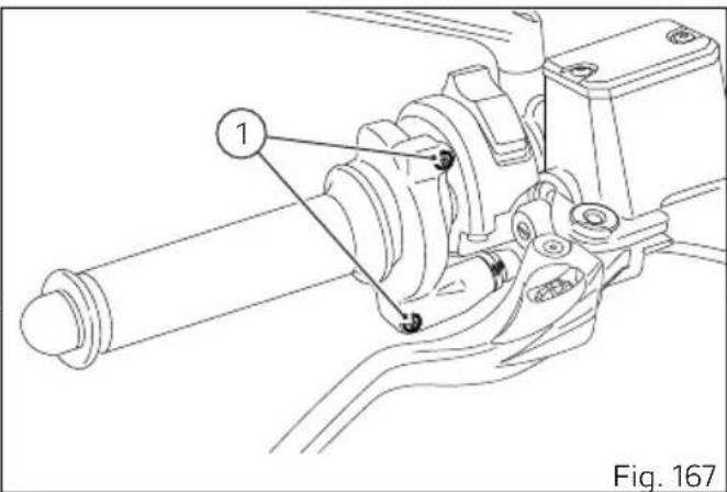 DUCATI 1100 (2020) - Lubrification des articulations - 1