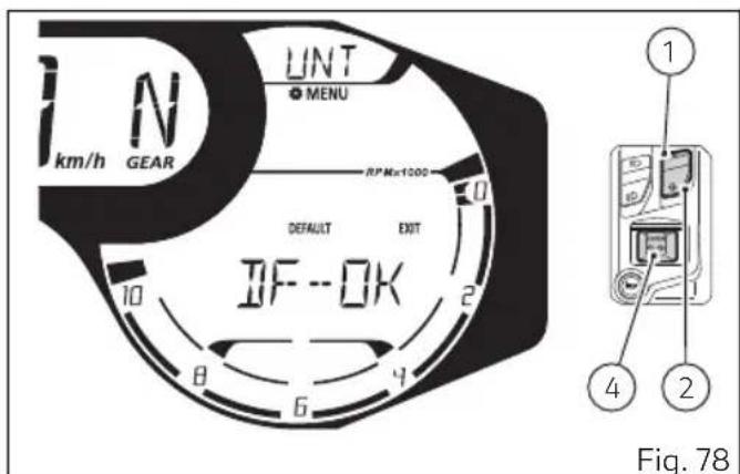 DUCATI 1100 (2020) - Configuration unités de mesure (UNT) - 7