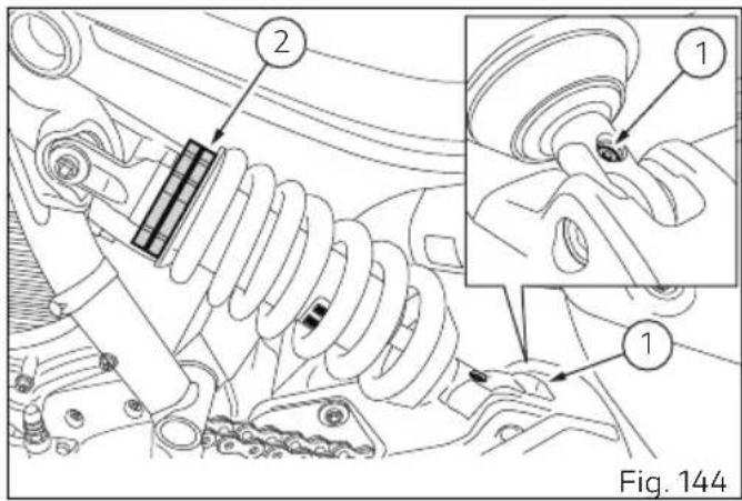 DUCATI 1100 (2020) - Tarage STANDARD. - 1