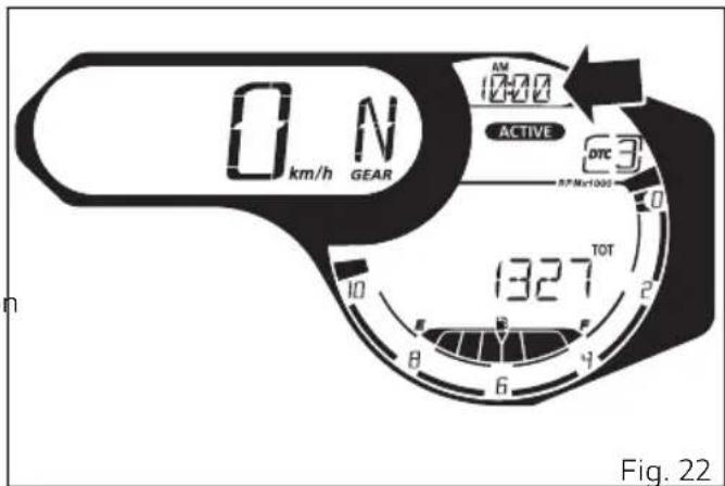 DUCATI 1100 (2020) - Horloge - 1