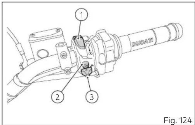 DUCATI 1100 (2020) - Commutateur droit - 1