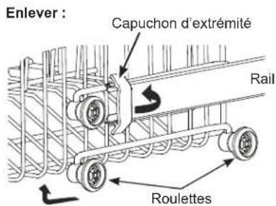 GE ZDT165SILII - Panier supérieur - ajustement - 1