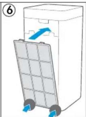 DANBY DAP290BAW - Etapes de l'installation : - 6