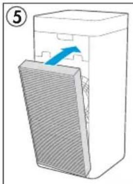 DANBY DAP290BAW - Installation Steps: - 5