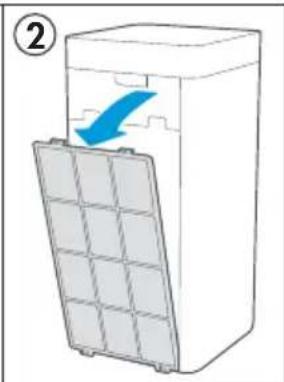 DANBY DAP290BAW - Etapes de l'installation : - 2