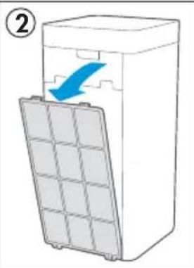 DANBY DAP290BAW - Pasos para la instalación: - 2