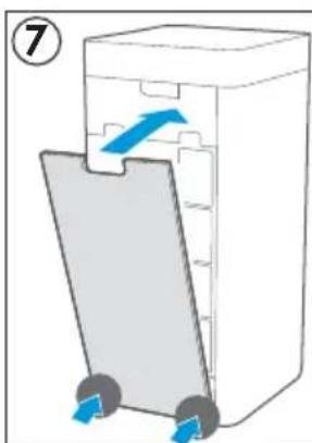 DANBY DAP290BAW - Installation Steps: - 7
