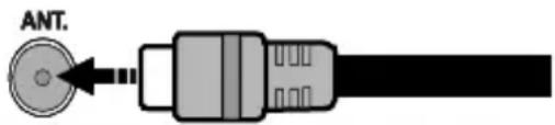 CONTINENTAL EDISON CELED494K0119B3 - Parte traseira da TV - 1