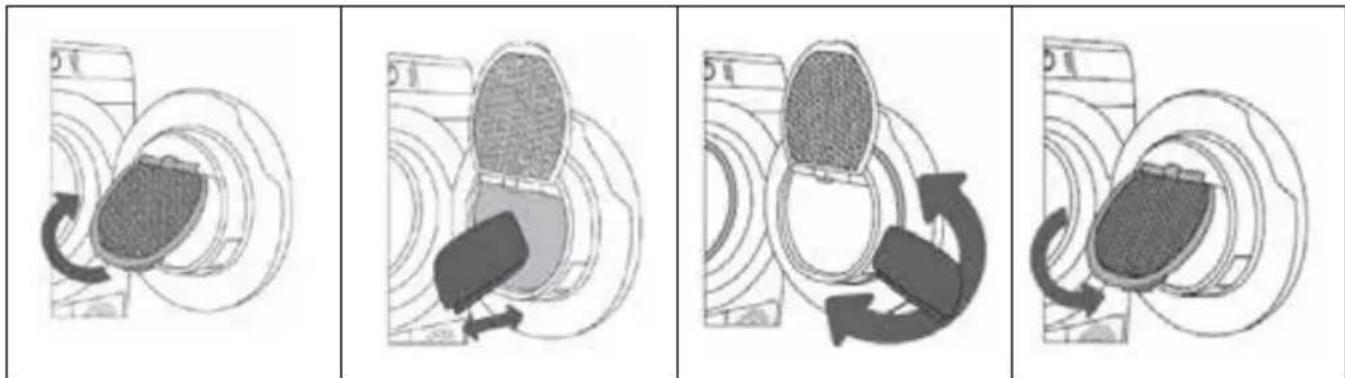 INVENTUM VDC8001W - NETTOYAGE DU FILTRE DUSÉCHE-LINGE - 1