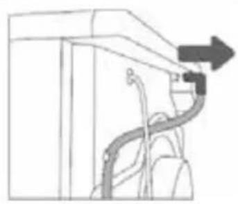 INVENTUM VDC8001W - DEN EXTERNEN ABLASSSCHLAUCH ANSCHLIESSEN (ENTHALTEN) - 1