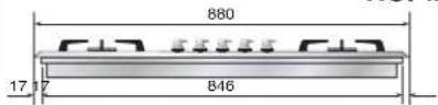 ILVE HCP965FD - Dimension des espaces d'encastrement - 15