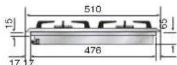ILVE HCP965FD - Dimension des espaces d'encastrement - 16