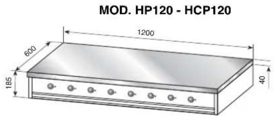 ILVE HCP965FD - Dimension des espaces d'encastrement - 7