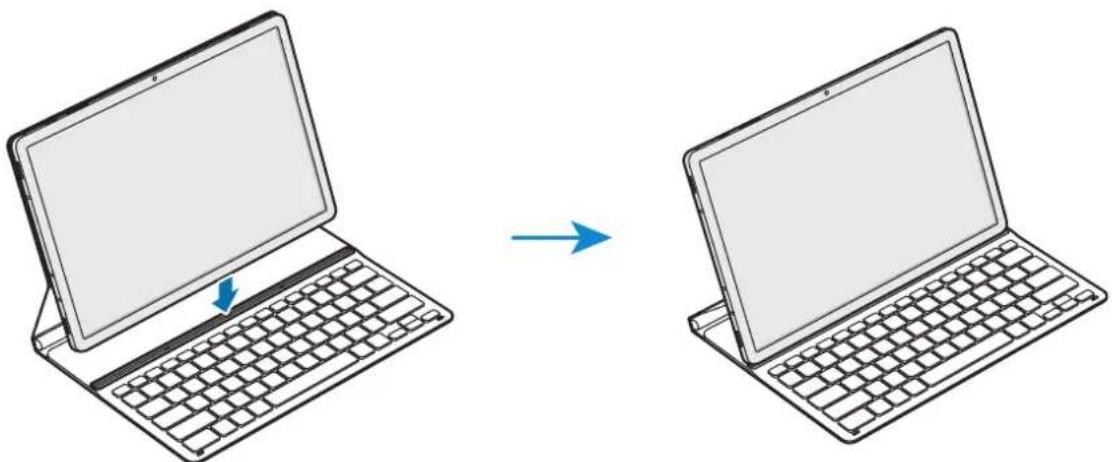 SAMSUNG EFDT630 - Připojení klávesnice - 2